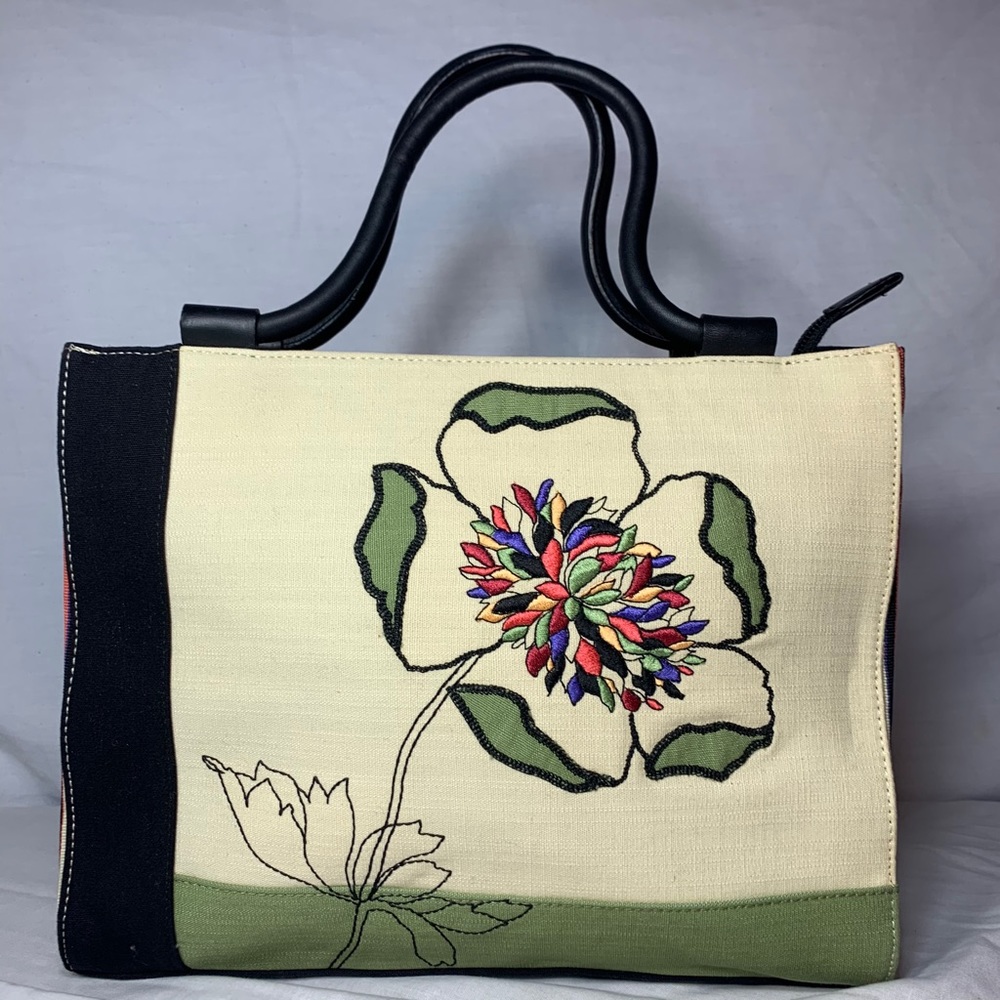 Talbots Floral Handbag